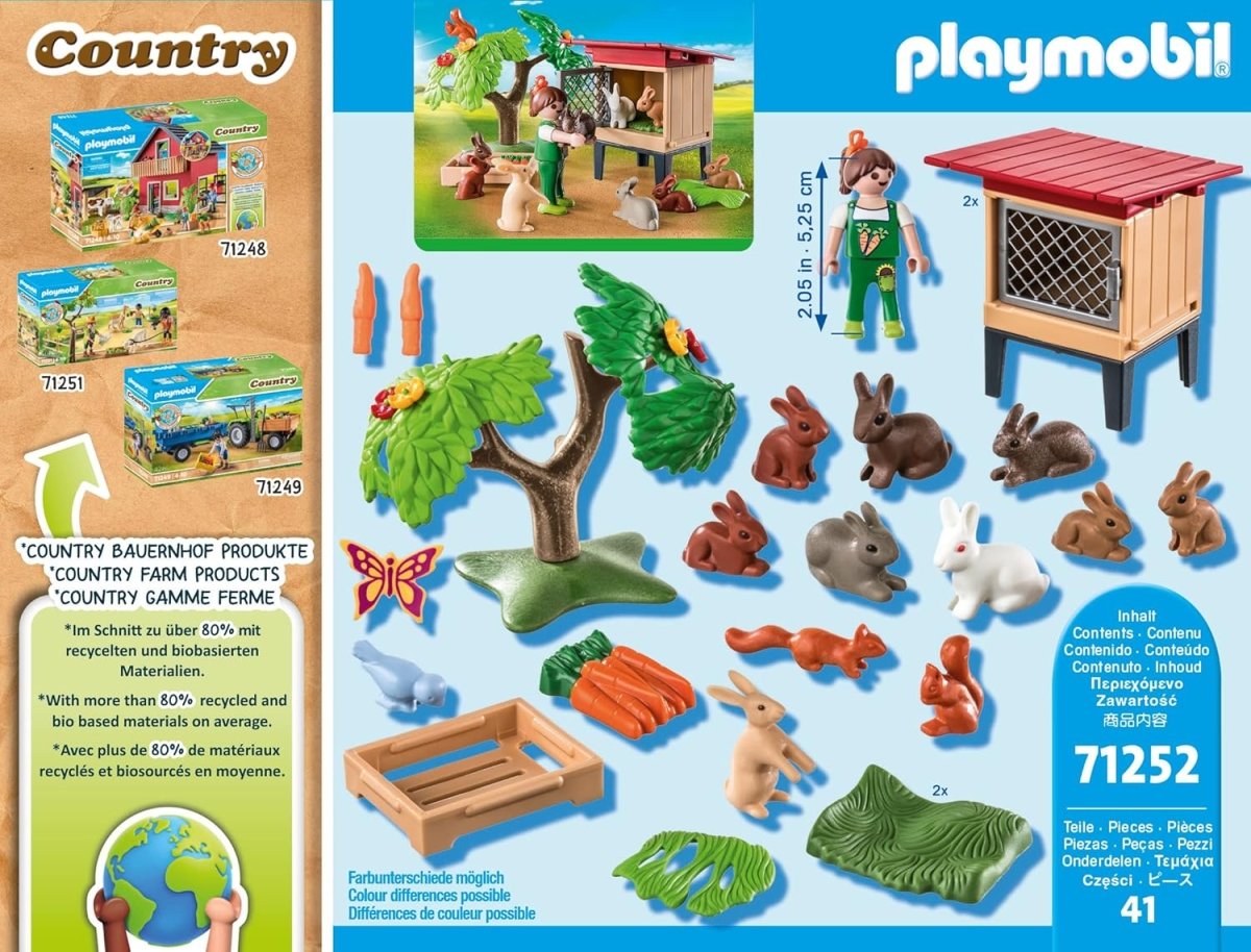 Rabbit Hutch - Playmobil - The Toy Store