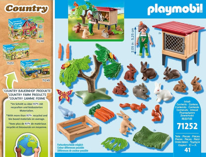 Rabbit Hutch - Playmobil - The Toy Store