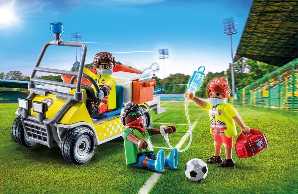 Rescue Cart Toy Vehicle - Playmobil - The Toy Store