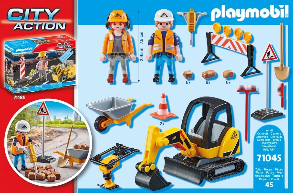 Road Construction - Playmobil - The Toy Store