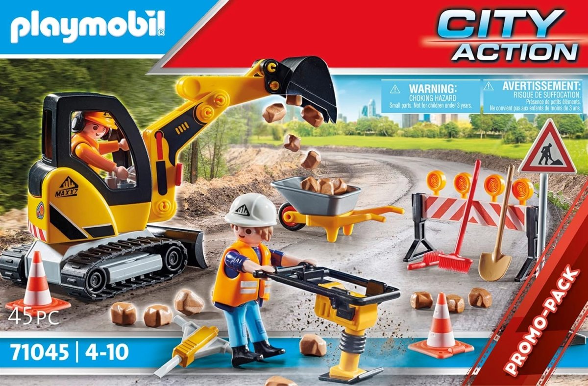 Road Construction - Playmobil - The Toy Store