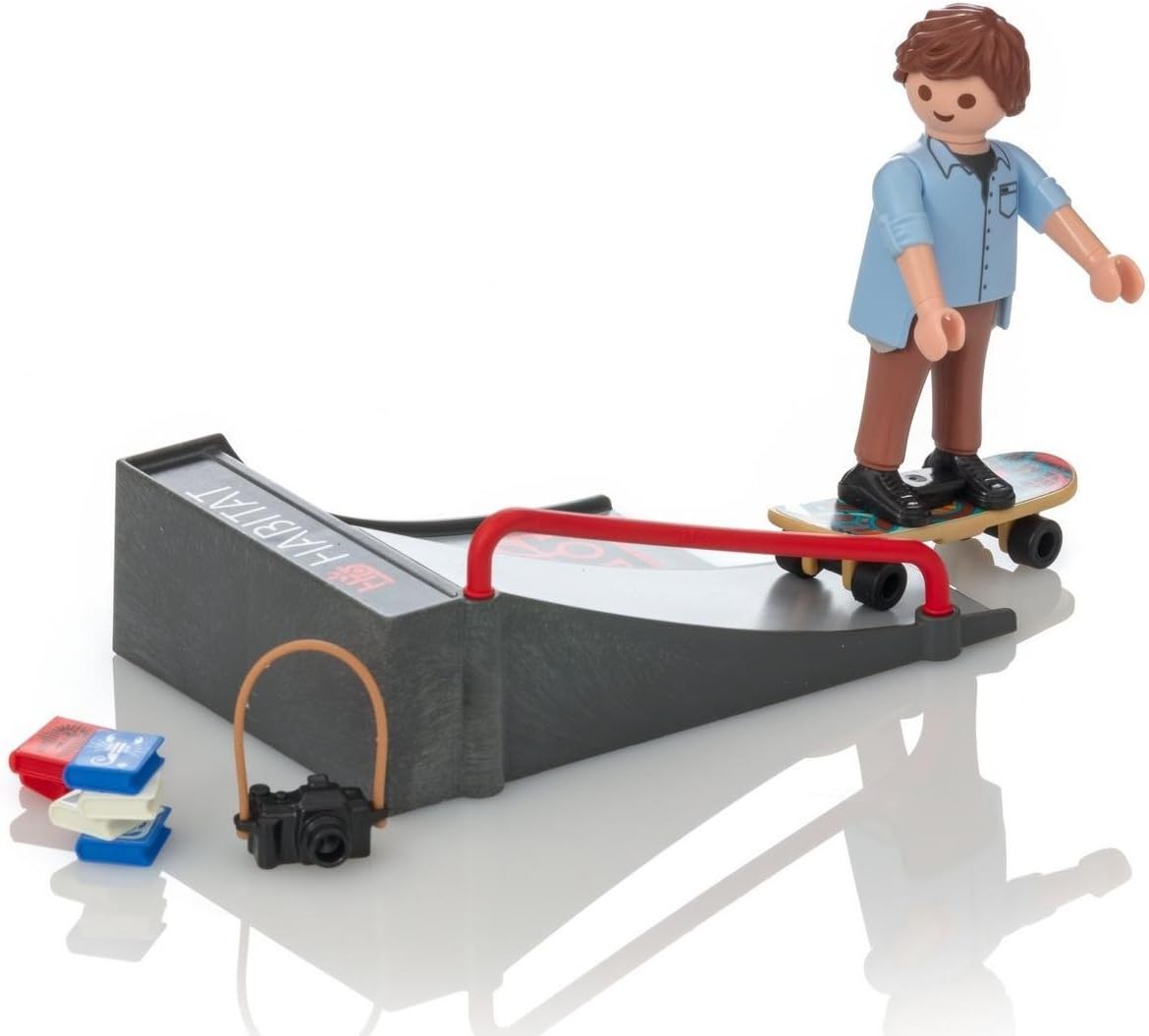 Skateboarder With Ramp - Playmobil - The Toy Store