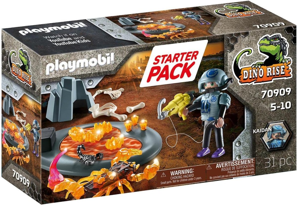 Starter Pack Dino RiseFire Scorpion - Playmobil - The Toy Store