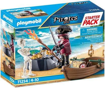 Starter Pack Pirate With Rowing Boat - Playmobil - The Toy Store