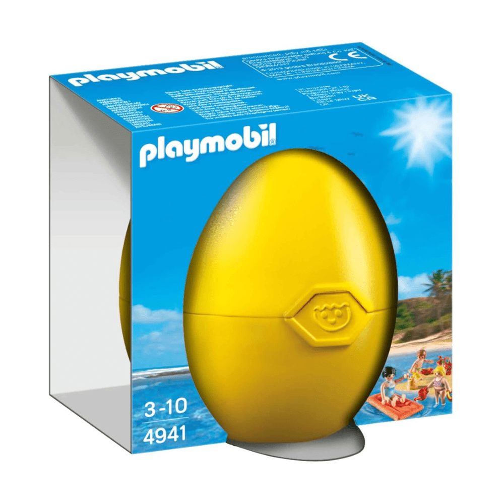 Summer Fun At The Beach Gift Egg Playset - Playmobil - The Toy Store