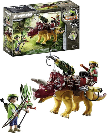 Triceratops Dinosaur Figure - Playmobil - The Toy Store