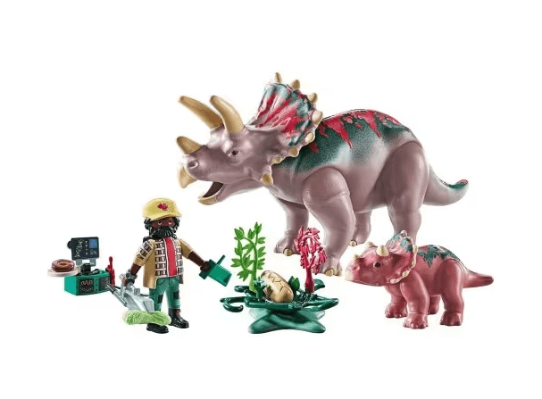 Triceratops Family - Playmobil - The Toy Store