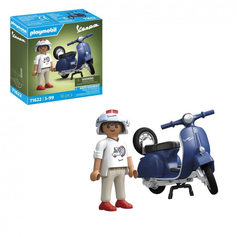Vespa 150 Sprint Veloce, blue - Playmobil - The Toy Store