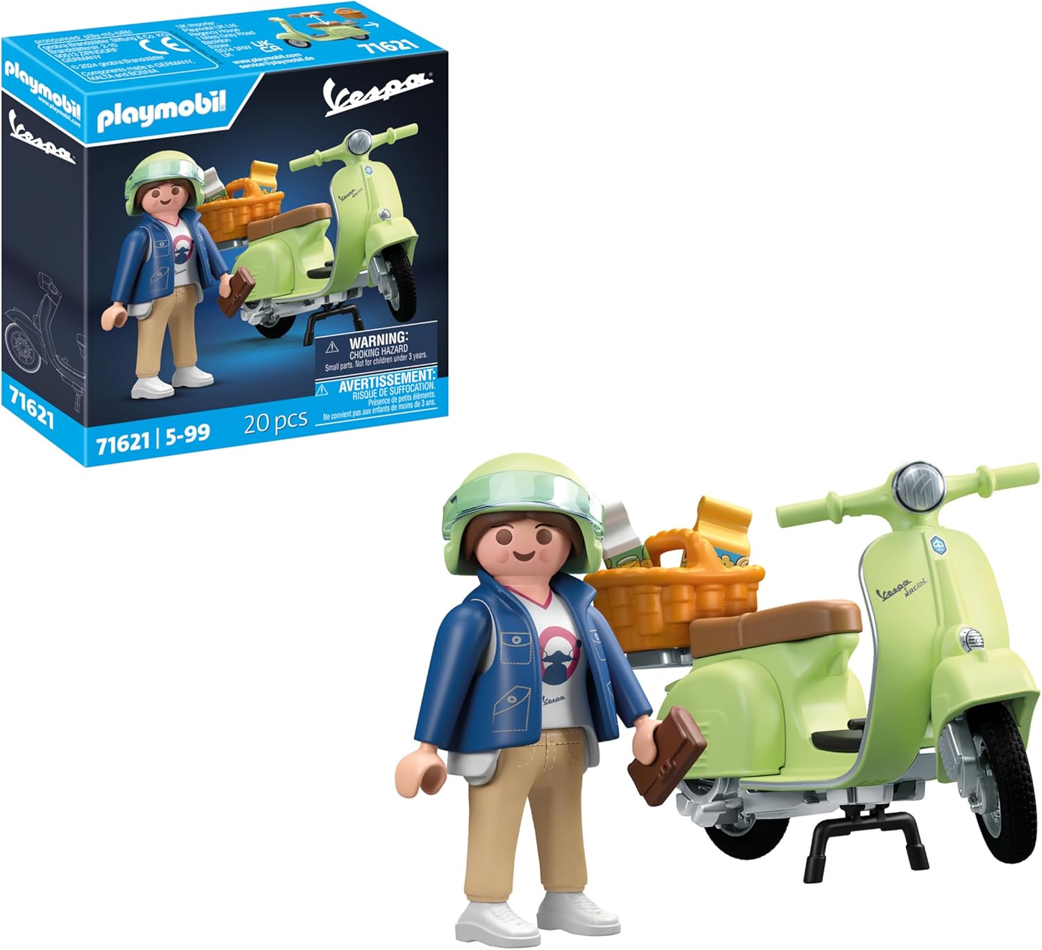 Vespa 150 Sprint Veloce, light green - Playmobil - The Toy Store