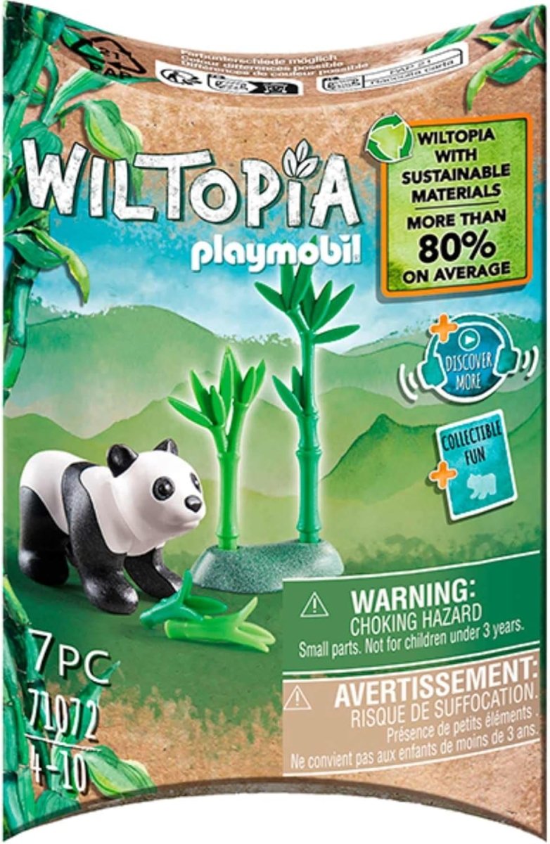 Wiltopia Baby Panda - Playmobil - The Toy Store