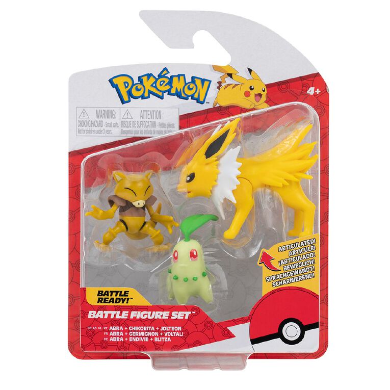 Pokemon Battle Figure 3 Pack - Pokémon - The Toy Store