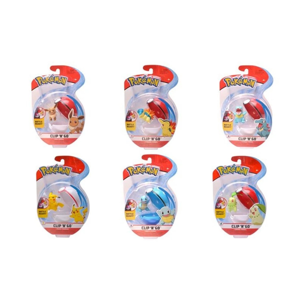 Clip ‘N’ Go Pokeball Toy - Pokémon - The Toy Store