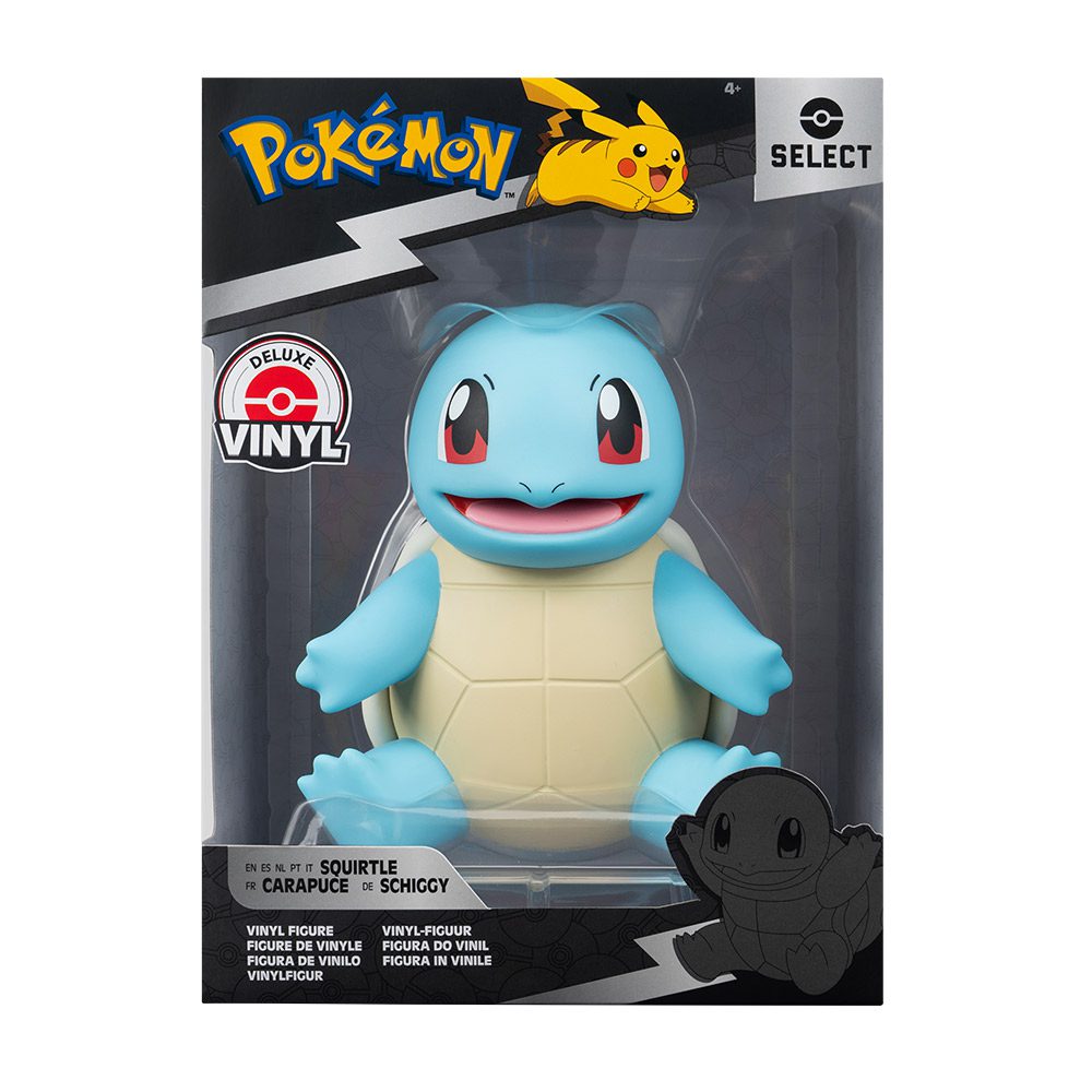 Deluxe Vinyl Collectible Figure - Pokémon - Squirtle - The Toy Store
