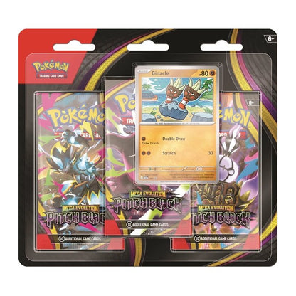 Pitch Black 3-Pack Blister