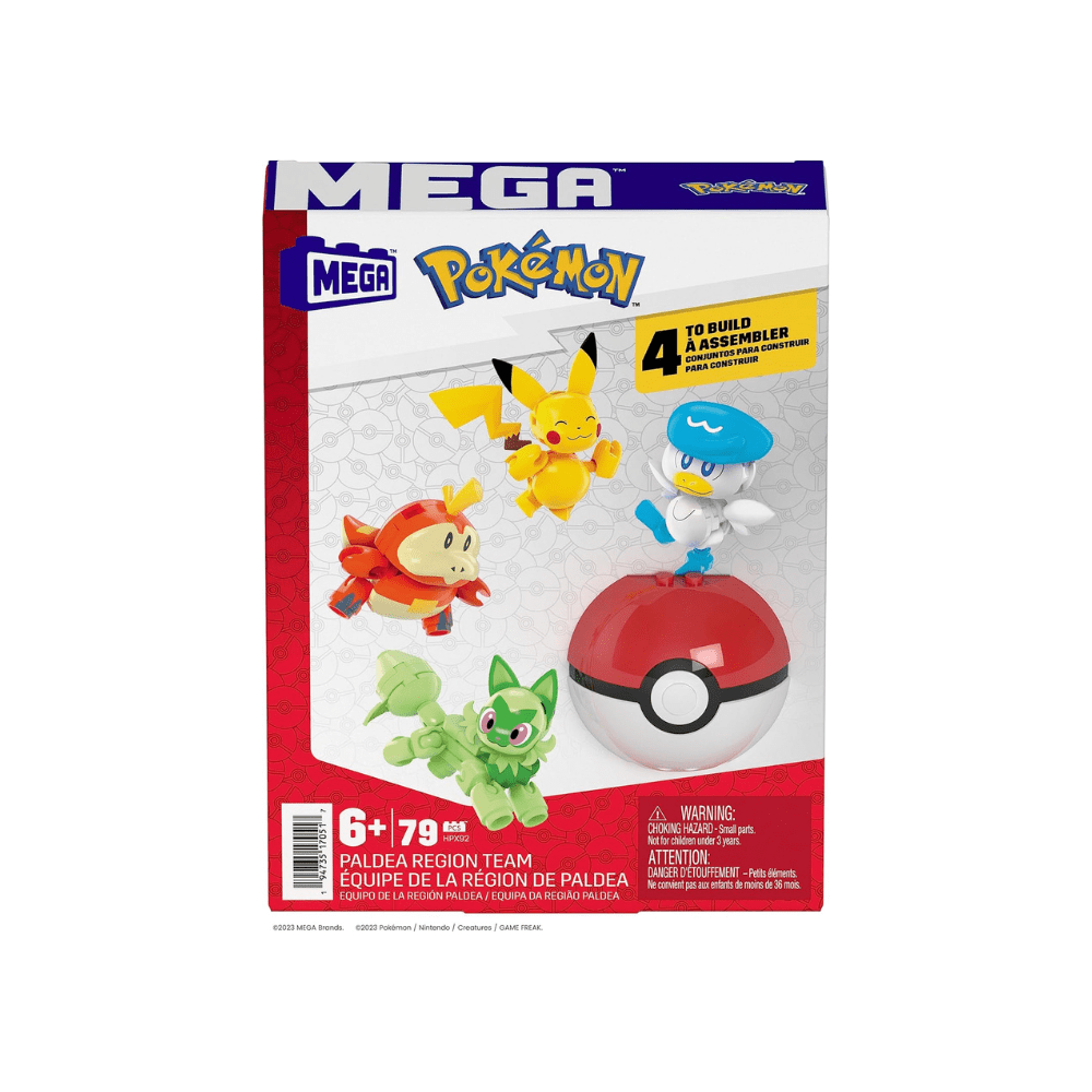 Mega Construx Paldea Region Team Building Set - Pokémon - The Toy Store