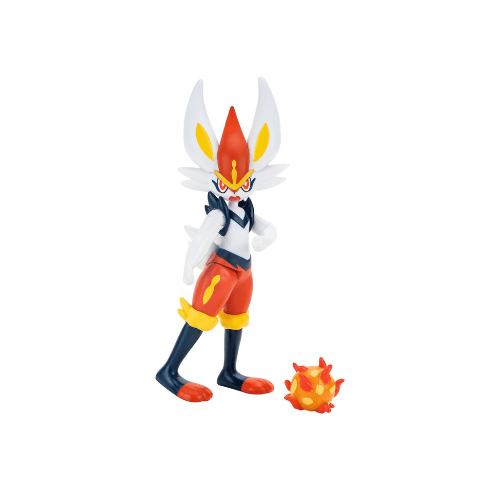 Pokémon Battle Feature Figures Cinderace - Pokémon - The Toy Store