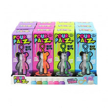DIY Mini Paint Bear with Keychain - Pour Palz - The Toy Store