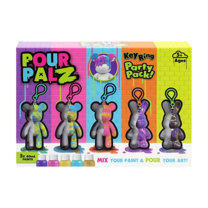 Pour Palz Mini Keyring Par Pack - Pour Palz - The Toy Store