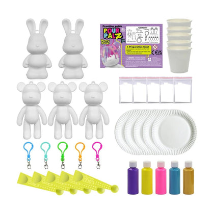 Pour Palz Mini Keyring Par Pack - Pour Palz - The Toy Store