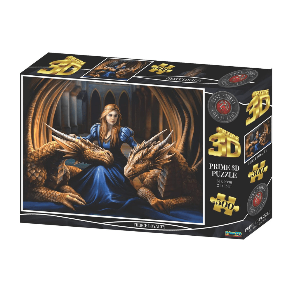 Anne Stokes Fierce Loyal Puzzle - Prime 3D - The Toy Store