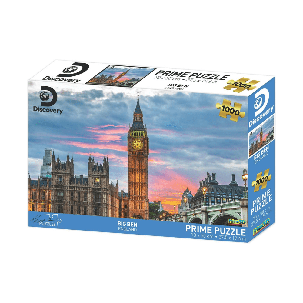 Big Ben London Puzzle - Prime 3D - The Toy Store