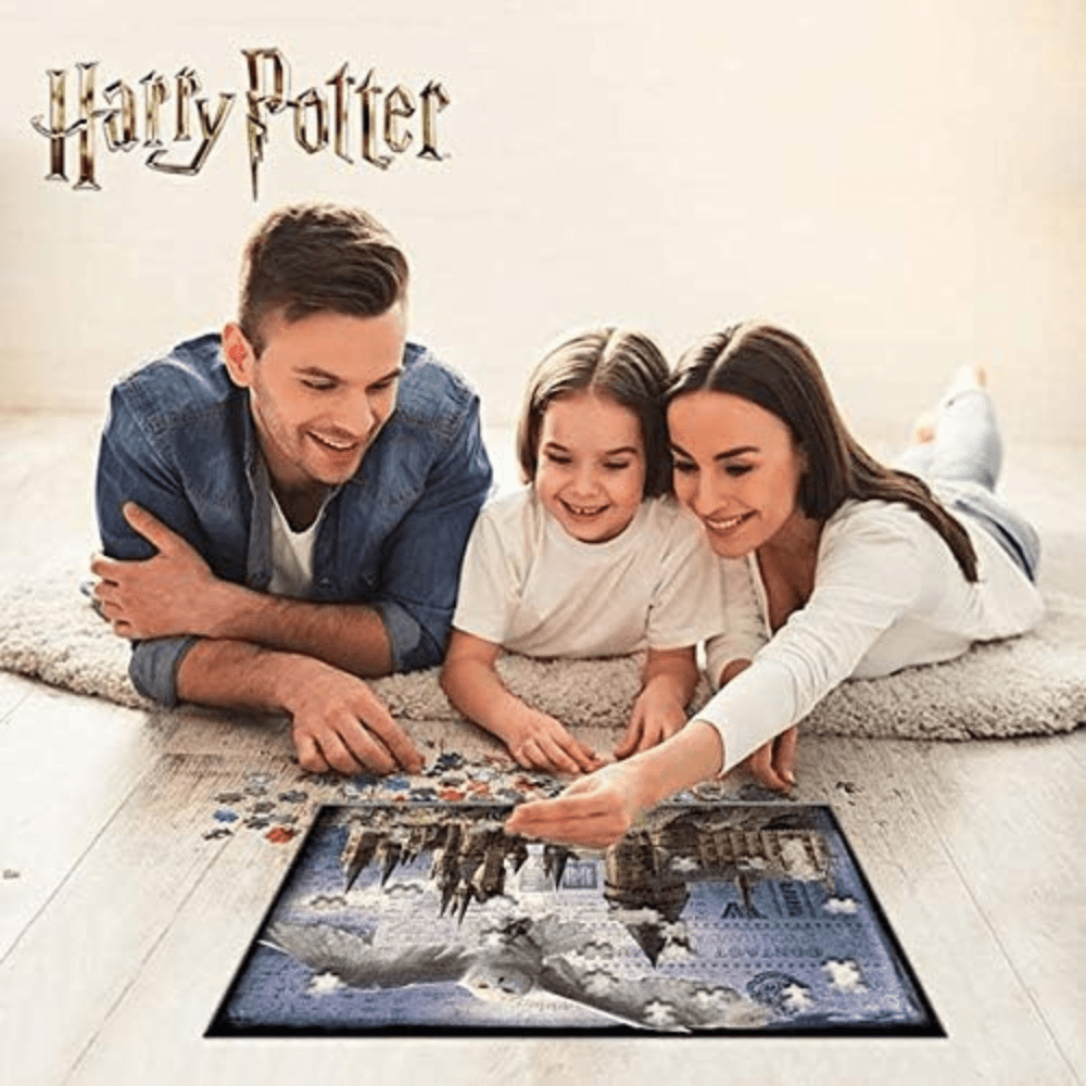 Harry Potter Hogwart and Hedwig Puzzle - Prime 3D - The Toy Store