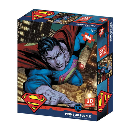 Superman Jigsaw Puzzle - Prime 3D - The Toy Store