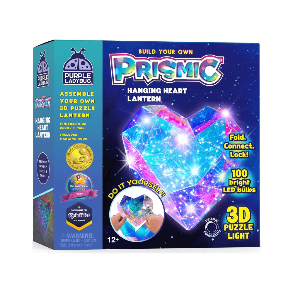 3D Puzzle Lantern - Hanging Heart - Prismic - The Toy Store