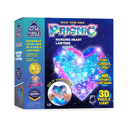 3D Puzzle Lantern - Hanging Heart - Prismic - The Toy Store