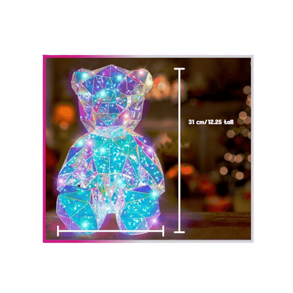 Light Up Teddy Bear, Glow in the Dark Party Supplies - Prismic - The Toy Store