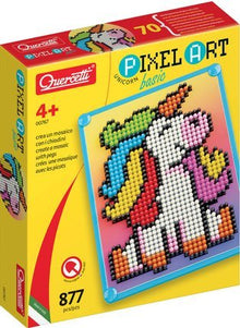 Pixel Art Basic Unicorn Kit - Quercetti - The Toy Store