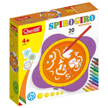 Spirogiro Mandala Art Toy - Quercetti - The Toy Store