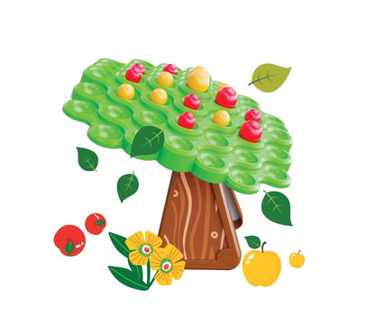 Stay Apple Balance Tree Game - Quercetti - The Toy Store