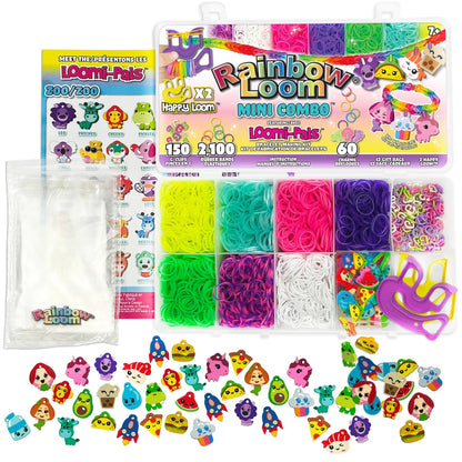Loomi-Pals Mini Combo Set in Verpackung mit bunten Farben und Tieranhängern