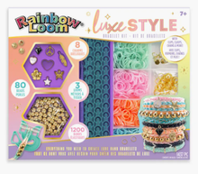 Luxe Style Bracelet Kit package with Rainbow Loom instructions and accessories