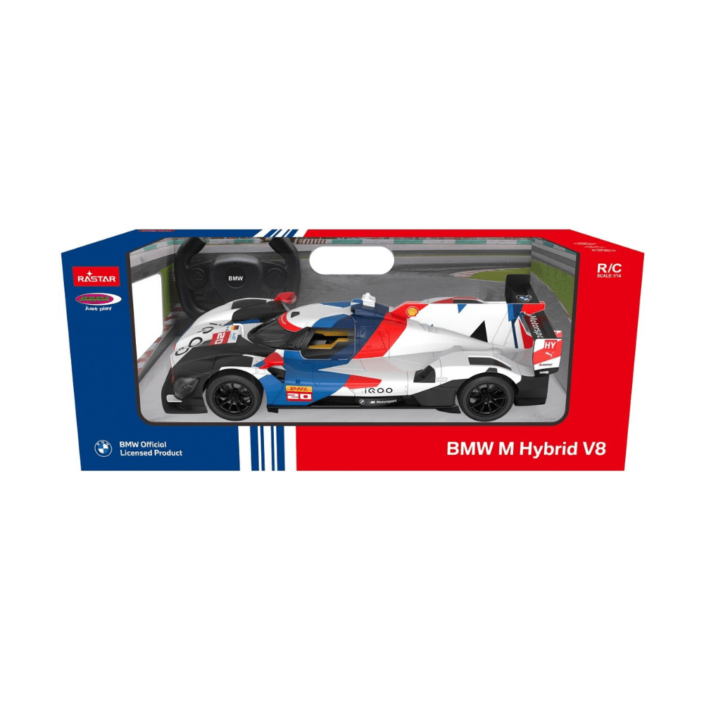 Bmw M Hybrid V8 Lmdh 1:14 White 2,4Ghz Door Manual - Rastar - The Toy Store