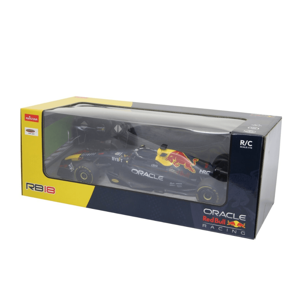 Oracle Red Bull Racing Rb18 1:18 Dark Blue 2,4Ghz | Rastar – The Toy Store