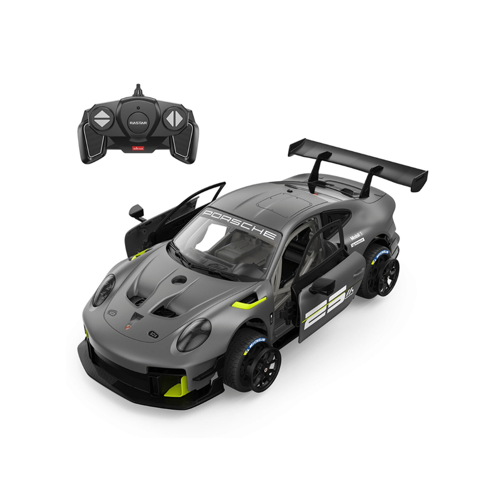 Porsche 911 Gt2 Rs Clubsport 25 1:18 Grey 2,4 Ghz Construction Kit - Rastar - The Toy Store