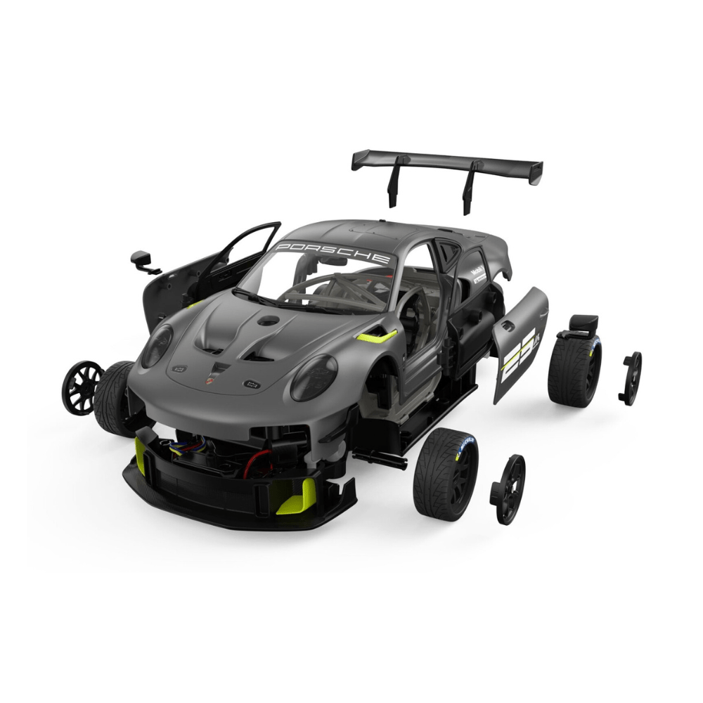 Porsche 911 Gt2 Rs Clubsport 25 1:18 Grey 2,4 Ghz Construction Kit - Rastar - The Toy Store