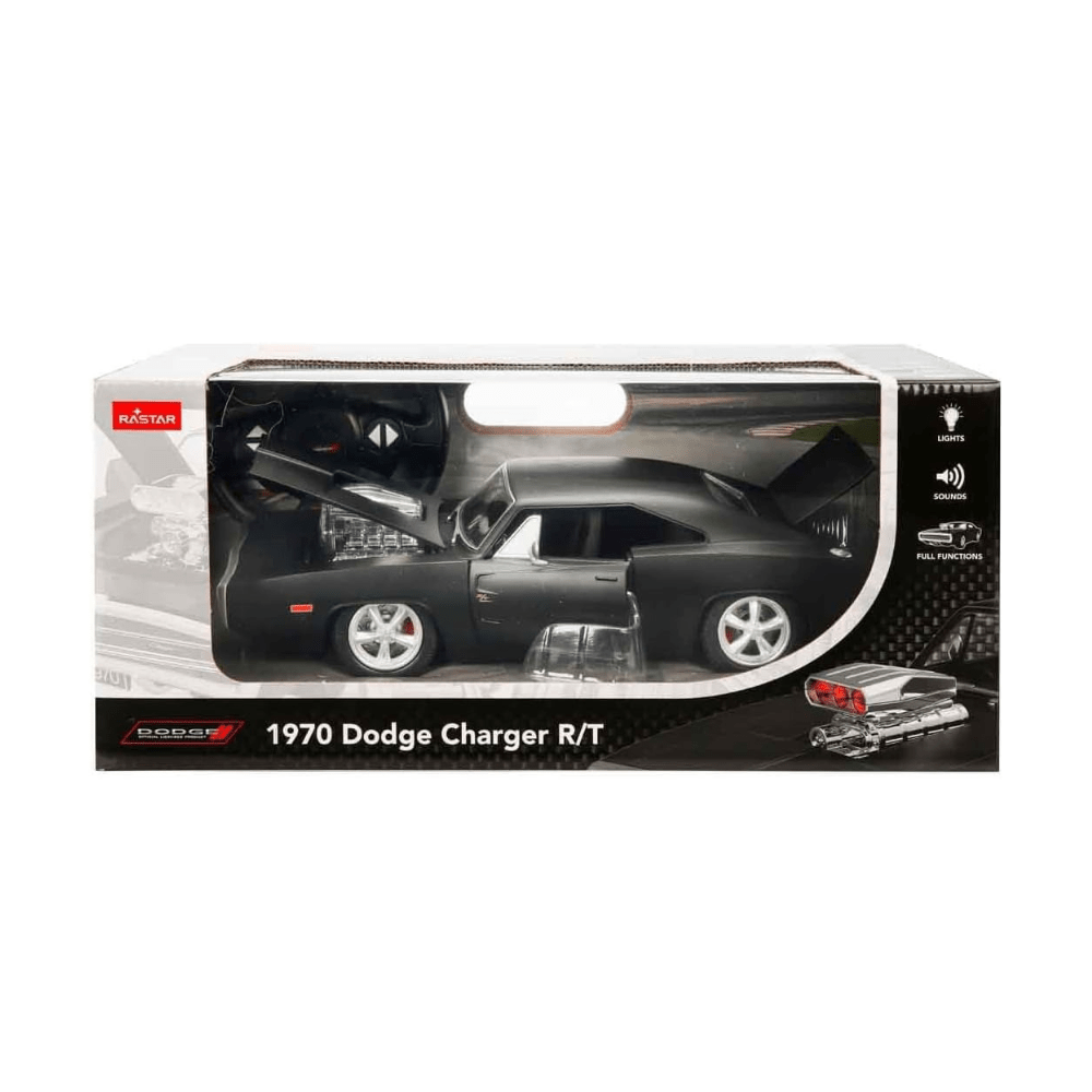 R/C 1:16 Dodge Charger R/T With Engine Version - Rastar - The Toy Store