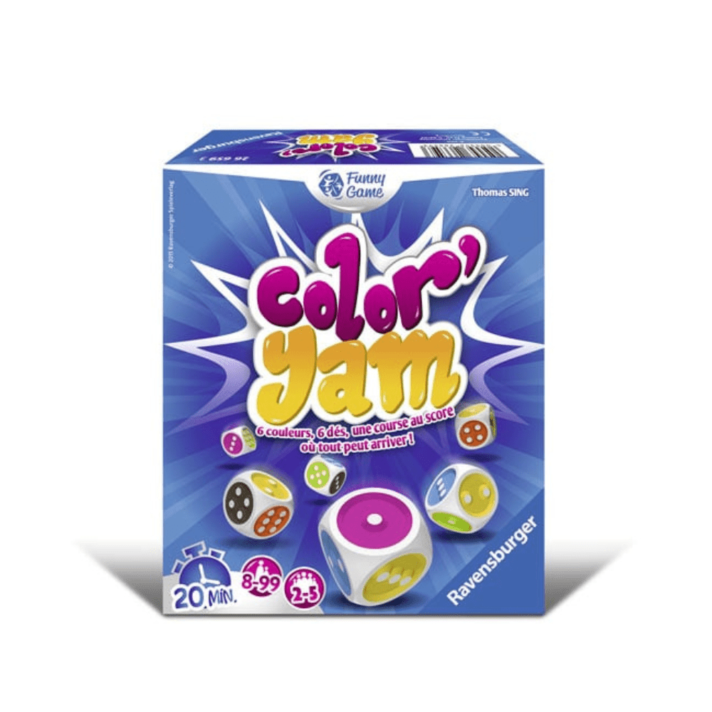 Color’Yam Board Games French - Ravensburger - The Toy Store