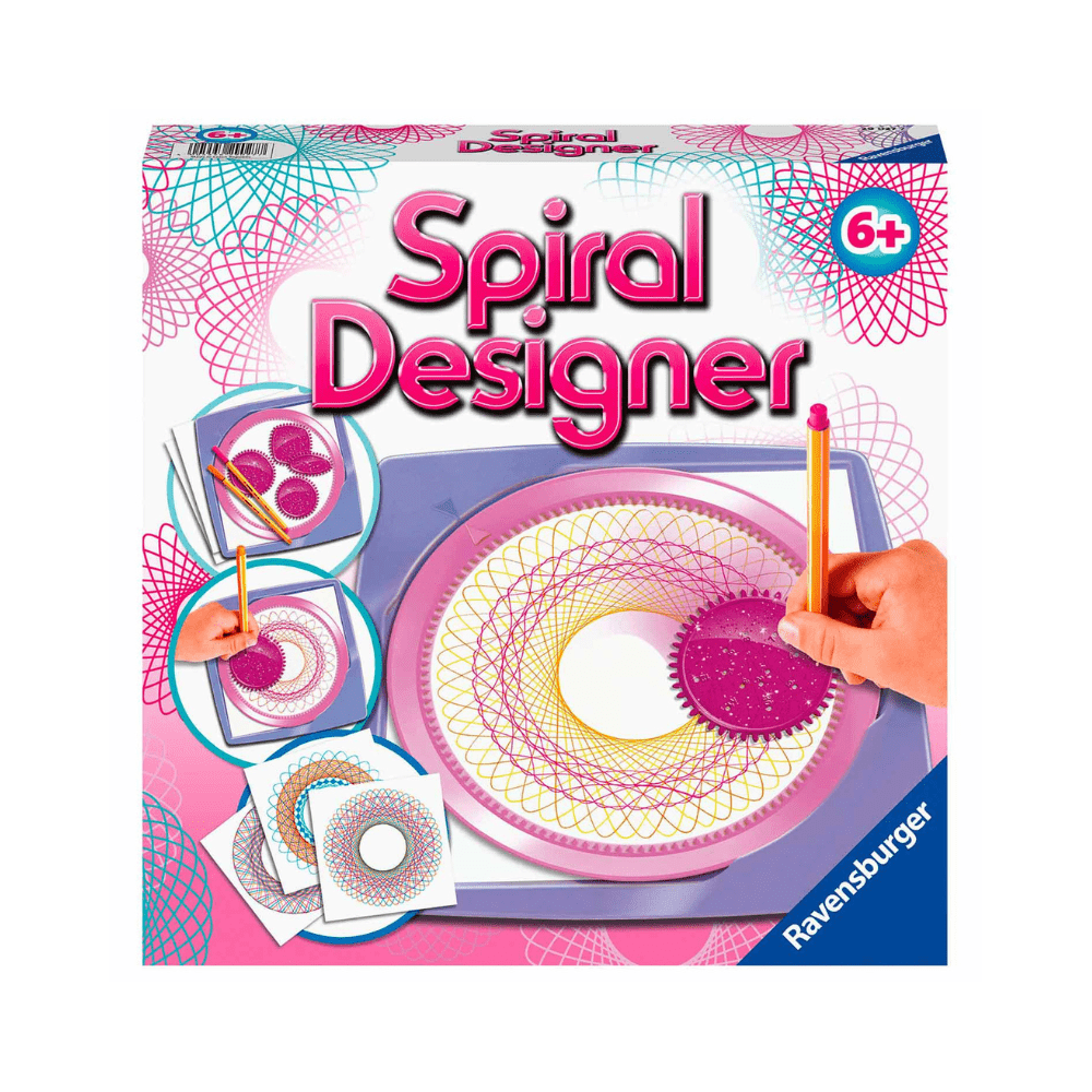 Spiral Designer Craft für Mädchen mit Drehscheibe und Stift, Ravensburger, 6+