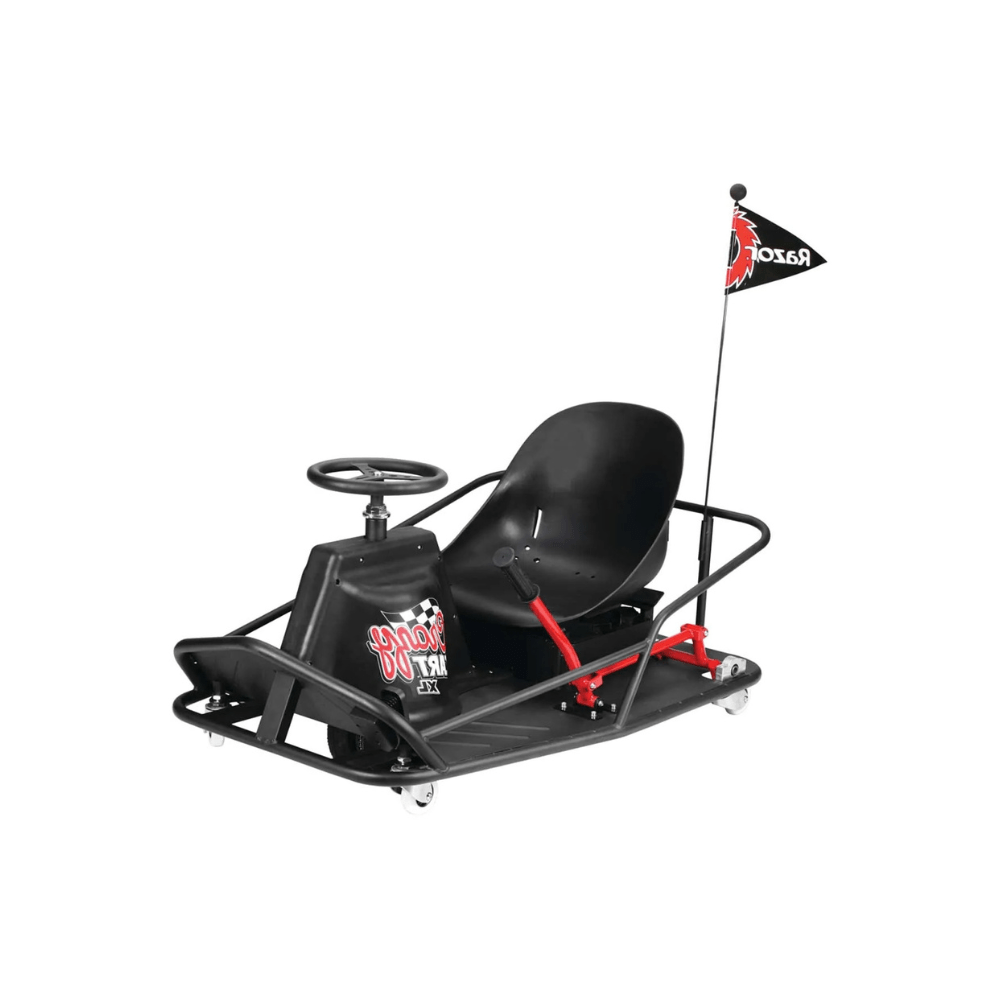Razor Mini Cart Razor Crazy Cart XL Electric Scooter, Black, One Size | Razor – The Toy ...