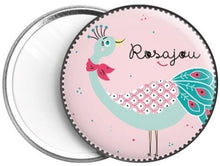 Peacock Pocket Mirror - Rosajou - The Toy Store