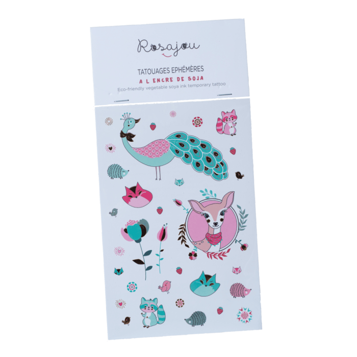 Temporary Nature Tattoos Set - Rosajou - The Toy Store