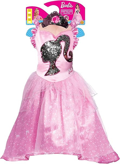 Princess Glitter Costume - multiple sizes - Rubies - 3 - 4 Years - The Toy Store