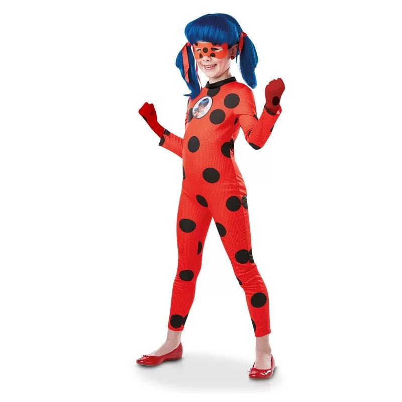 Ladybug Costume + Gloves - multiple sizes - Rubies - 7 - 8 Years - The Toy Store
