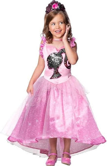 Princess Glitter Costume 5 - 6 Yrs - Rubies - The Toy Store