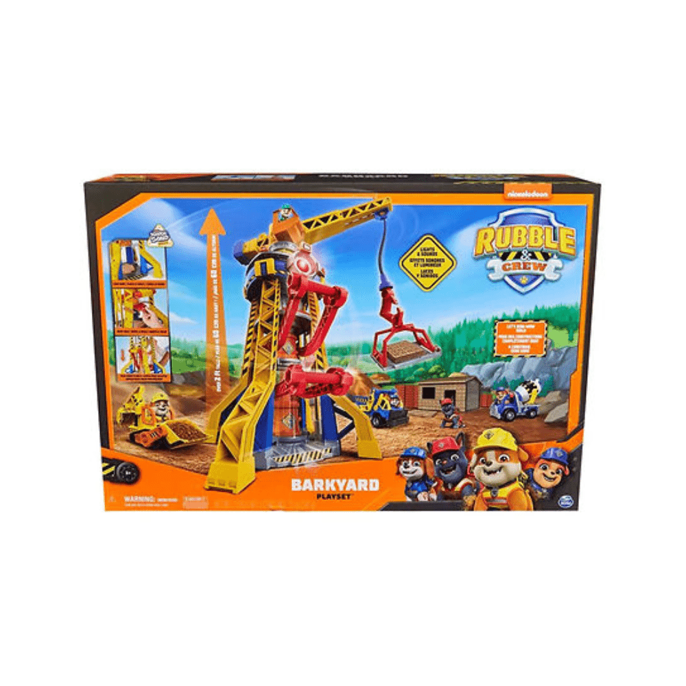 Rubble & Crew Barkyard Crane Tower | Spin Master – The Toy Store