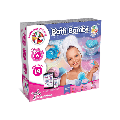 Bath Bombs Science Kit - Science4you - The Toy Store